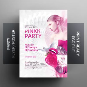 gloss text flyers