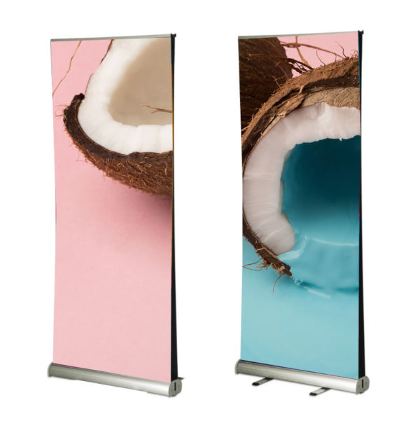 double sided pull-up banners