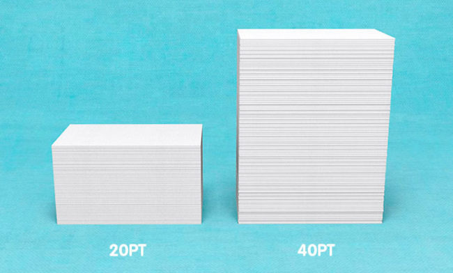 card stock paper stock pt coating