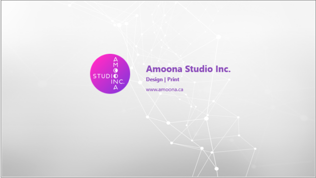 amoona lunch-time presentation presenting