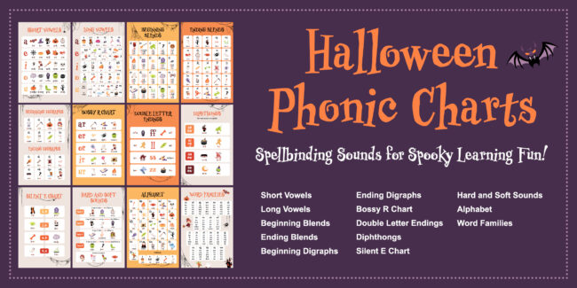 Halloween Phonic Charts
